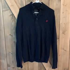 American Eagle Athletic Fit 3 Button Sweater